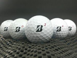 [L0G-18C] BRIDGESTONE TOUR B X 2020年モデル ホワイト 30球 ブリヂストン ロストボール