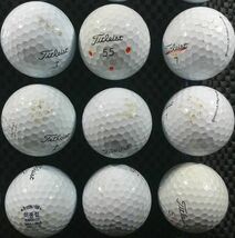 [L0A-04C] Titleist PRO V1 2021年モデル ホワイト 30球 タイトリスト ロストボール_画像5