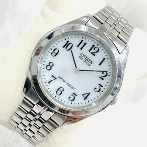 【稼働品】1スタ★ CITIZEN　Eco-Drive　E030-L20646 CKH　腕時計　ソーラー　ラウンド　アナログ　3針　Y2311-362