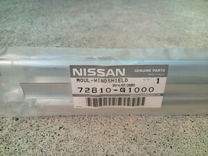 NISSAN (日産) 純正部品 モールデイング セツト ウインドシールド サニートラック 品番72810-G1000　サニトラ　新品未使用