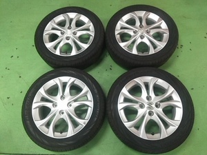 スズキ純正 MA15S ソリオ 15×4.5J 4H PCD100 +45 / ヨコハマ 165/60R15 4本SET (H23099) 