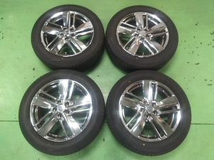 日産 E52 エルグランド AUTECH 18×7.5J 5H PCD114.3 +55 / ルマンV 22年製 225/55R18 4本SET (H23106) 