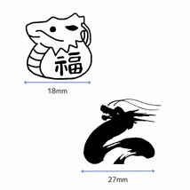 「オーダー可」「翼」レザークラフト　刻印　焼印　箔押し_画像10