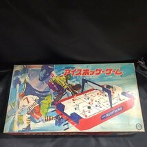 69●中古●エポック社 アイスホッケーゲーム 完品・破損有り●エポック社●ボードゲーム_画像1