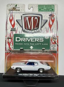 1/64　M2Machines　Drivers　1969 Pontiac GTO Judge　ポンティアック　ジャッジ　未開封品　エムツーマシーンズ