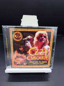 【送料無料】美品 Ozzy Osbourne オジー・オズボーン First Live In Japan ： Osaka 1982