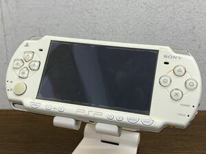 I★ 初期化済 SONY PSP PlayStation Portable ソニー ホワイト 本体のみ 電池パックなし