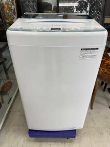 I★ 2021年製 中古 Haier 5.5kg すすぎ1回の洗剤に対応 洗えるスーツコース搭載 洗濯機 JW-U55HK