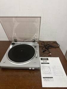 I # デノン Denon DP-29F アナログレコードプレーヤー フォノイコライザー付 フルオート カートリッジ付属 シルバー DP-29FS 動作確認済み