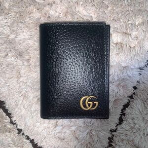 【新品未使用】GUCCI マーモント レザー カードケース