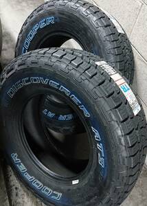 未使用2020年USA製造 2本　クーパーディスカバラー　DISCOVERER　AT3　255/70R15　アウトラインホワイトレター　２本　　