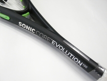 送料込・新品/スカッシュラケット・ダンロップ・DUNLOP SONIC CORE Evolution 130/ソニック コア エヴォルーション130/テクニファイバー_画像3