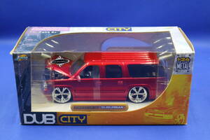 35-2 [現状品][箱イタミ]1/24 Jada Toys DUB CITY 2000 CHEVY SUBURBAN シボレー サバーバン