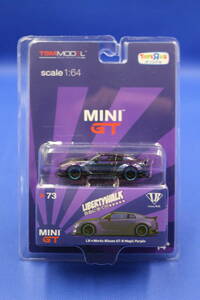 35-7 [未開封]TSM 1/64トイザらス限定 MINI GT LB WORKS NISSAN GT-R R35 TYPE1 MAGIC PURPLE