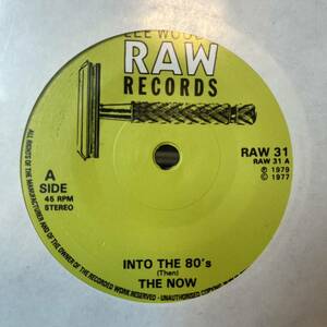 THE NOW - Into The 80's パンク天国 kbd リプロ盤 punk 初期パンク power pop mods