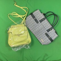 ブランドバッグなど 22個 140サイズ箱 詰め合わせ 中古 大量 まとめて PRADA NINA RICCI FURLA kate spade LANCEL Samantha Thavasa_画像7