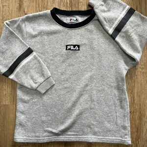 FILA パジャマ　上のみ　140サイズ　裏起毛