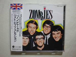 『The Zombies/Best Hits Collection(1990)』(1990年発売,TECP-25597,廃盤,国内盤帯付,歌詞付,She’s Not There,Time Of The Season)