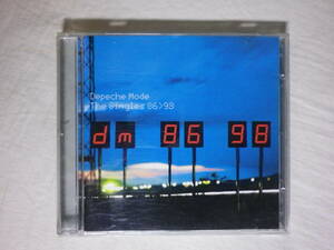 『Depeche Mode/The Singles 86-98(1998)』(MUTE CDMUTEL5,輸入盤,歌詞付,2CD,ベスト・アルバム,I Feel You,Enjoy The Silence)