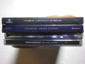 『Coldplay アルバム4枚セット』(Parachutes,Mylo Xyloto,Ghost Stories,A Head Full Of Dreams,UKロック)