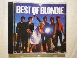 『Blondie/The Best Of Blondie(1981)』(Chrysalis CDP 32 1371 2,オランダ盤,Heart Of Glass,Call Me,The Tide Is High,Rapture)