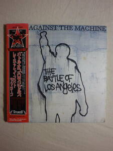 紙ジャケ仕様 『Rage Against The Machine/The Battle Of Los Angeles+1(1999)』(2008年発売,EICP-924,国内盤帯付,歌詞対訳付,No Shelter)