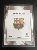 056/150 キーラウォルシュ TOPPS INCEPTION SOCCER STAR QUALITY KEIRA WALSH BARCELONA バルセロナ_画像2