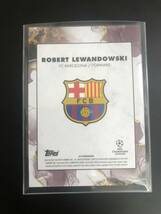 103/150 ロベルトレヴァンドフスキ TOPPS INCEPTION SOCCER STAR QUALITY BARCELONA ROBERT LEWANDOWSKI バルセロナ_画像2