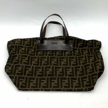 1円～/FENDI/フェンディ/71-15823-2-991/ズッカ柄/ハンドバッグ/トートバッグ/バッグ/かばん/ブランド/レディース/I057_画像8