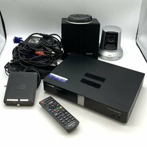 1円～/Panasonic/パナソニック/KX-VC1600/HD映像コミュニケーションユニット/ビデオ会議システム/付属品付/通電確認済/ジャンク/I067_画像1