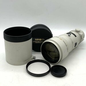 1円～/MINOLTA/ミノルタ/HIGH SPEED/AF/APO/400mm/F4.5(32)/レンズ/オートフォーカス/一眼カメラ用/動作確認済/ジャンク/I131