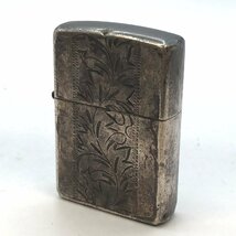 1円～/ZIPPO/ジッポー/STERLING/スターリング/2001/ライター/煙草/喫煙具/喫煙グッズ/コレクション/火花OK/ジャンク/H059_画像1