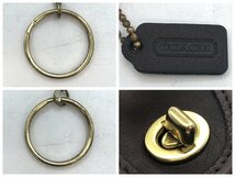 1円～/COACH/コーチ/オールドコーチ/ブラウン/コインケース/小銭入れ/財布/箱付/メンズ/レディース/H040_画像4