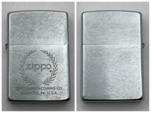 1円～/ZIPPO/ジッポー/BRADFORD,PA.U.S.A./シルバーカラー/1996年製/ライター/煙草/喫煙具/喫煙グッズ/コレクション/ジャンク/T183_画像2