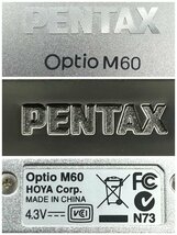 1円～/PENTAX/ペンタックス/Optio/M60/コンパクトデジタルカメラ/デジタルカメラ/デジカメ/ジャンク/I120_画像6
