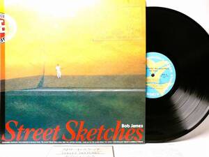 LP 25AP 2257 BOB JAMES ボブ・ジェームス STREET SKETCHES BOB JAMES HITS 2 【8商品以上同梱で送料無料】