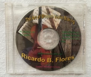 バイオリン製作DVD　The art of modern violin making　英語です