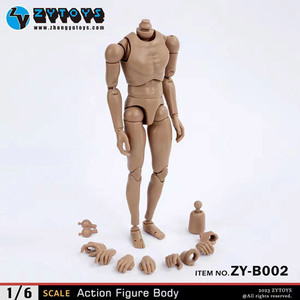 ZYTOYS ZY-B002 ワイドショルダー ボディ 1/6スケールフィギュア 男性素体 デッサン人形