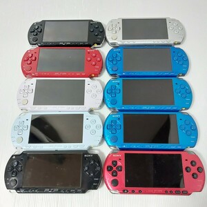 SONY　PSP-2000　PSP-3000　10台セット　[ジャンク]　起動確認済み　プレイステーションポータブル　PlayStation