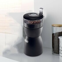 簡単操作のおしゃれデロンギ電動コーヒーミル 豆挽き DeLonghi コーヒーグラインダー お手入れ簡単 クリーニングブラシ付 カフェ_画像1