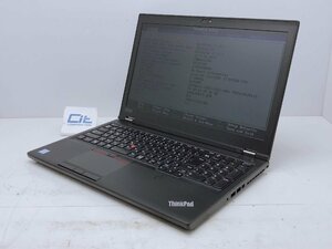 Lenovo ThinkPad P52 Core i7 8750H 2.2GHz 16GB 15.6 ジャンク扱い モバイルワークステーション H11944