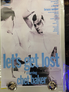 Let's Get Lost poster / Bruce Weber / P1 / chet baker