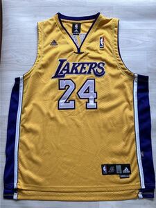 NBA LAKERS コービー・ブライアントBRYANT #24 ★ロサンゼルス・レイカーズ ユニフォーム ゲームシャツ　刺繍 ジャージ　ジョーダン