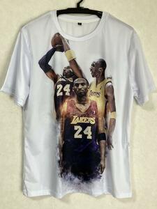 ★未使用品 NBA コービー・ブライアント LAKERS シャツ ユニフォーム ゲームシャツ　Tシャツ ロサンゼルス・レイカーズ　美品　新品　速乾