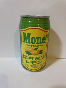 空缶 昭和レトロ Mone はちみつレモン 1991年製造 レトロ缶 当時物 空き缶 旧車 ブリパイ レトロ