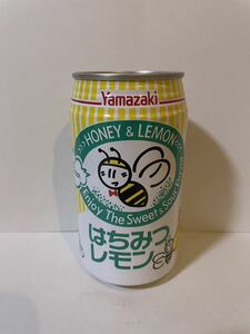 空缶 昭和レトロ Yamazaki はちみつレモン 1991年製造 レトロ缶 当時物 空き缶 旧車 ブリパイ レトロ