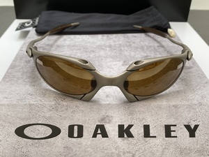 OAKLEYオークリーROMEOロメオ Titanium/Gold Iridiumゴールドミラーレンズ VINTAGEサングラス X-METALエックスメタル 正規品 USA製 初期