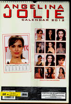 ♪即決♪送料無料♪アンジェリーナ　ジョリー/Angelina Jolie 2012年輸入カレンダー　新品未開封_画像2
