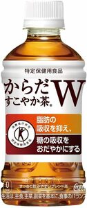 [トクホ] コカ・コーラ からだすこやか茶W 350mlPET×24本