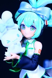 1円 Luminasta 初音ミク × シナモロール フィギュア SEGA セガ ボーカロイド ルミナスタ コラボ サンリオ リペイント 美少女 VOCALOID